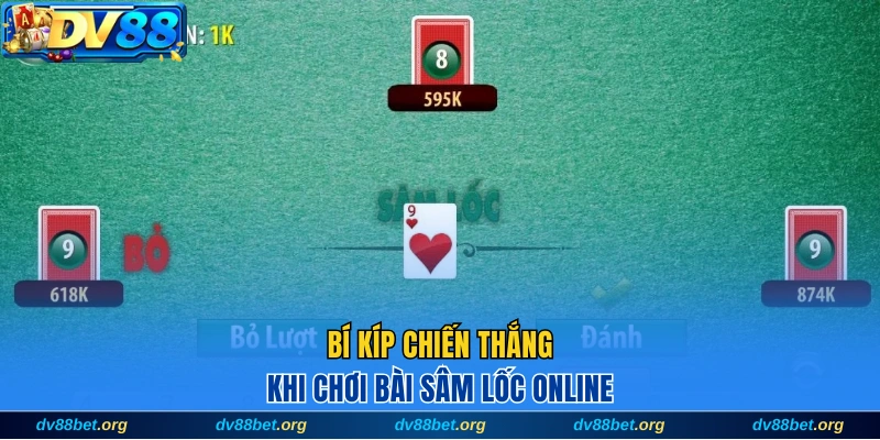 Bí kíp chiến thắng trong mọi ván sâm