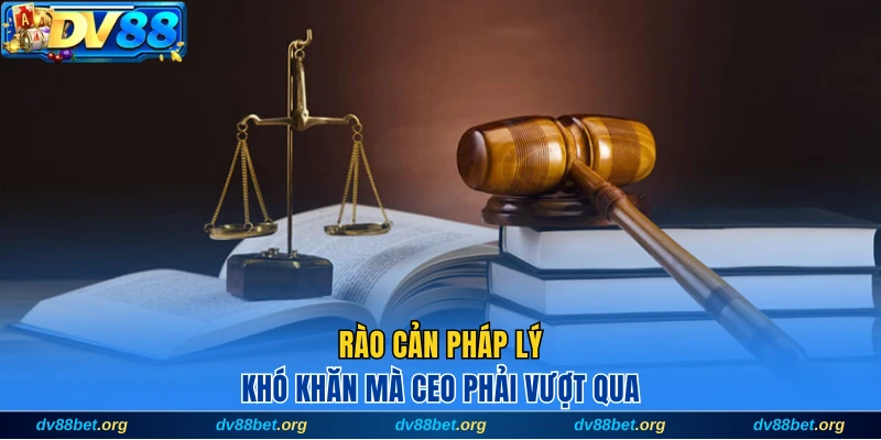 Khó khăn trong rào cản pháp lý