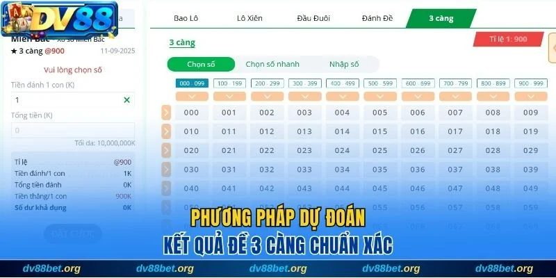 Phương pháp dự đoán chuẩn xác